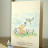 Carte Lapin - Série "Spring Melody" - 10,5cm x 15cm (pliable) – Image 11