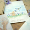 Carte Lapin - Série "Spring Melody" - 10,5cm x 15cm (pliable) – Image 7